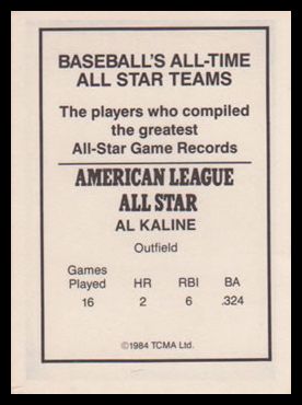 1984 TCMA All-Time All Stars